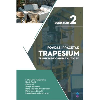 Fondasi Pracetak Trapesium Teknik Menggambar AutoCAD